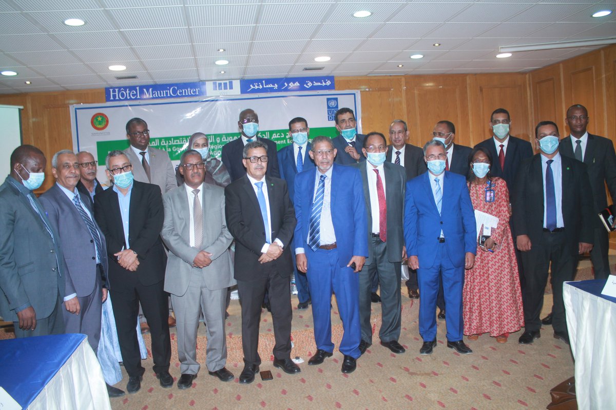 PNUDMauritanie's tweet image. Tombée de rideaux sur le séminaire des Walis 🇲🇷(5-9/11/2020) mettant en avant le rôle des gouverneurs et administrations décentralisées dans la mise en œuvre du plan stratégique du MIDEC et des #odd Le PNUD et ses partenaires soutiennent cet agenda à travers le PAGOURDEL
@pnudfr