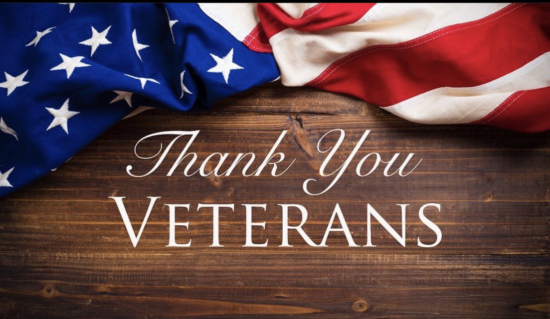 Thank you for serving with courage and dedication. #vetransday