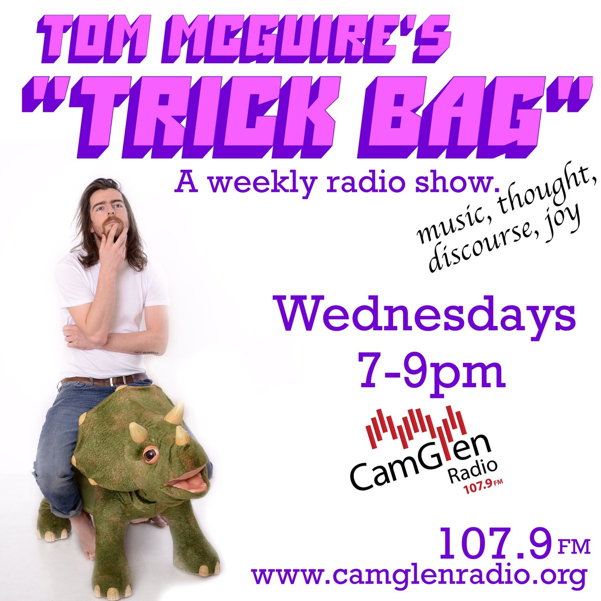 Tune your radio to <a href="/OfficialCamGlen/">CamGlen Radio 107.9FM</a> tonight for a bunch of mismatched tunes from <a href="/lizziereidmusic/">Lizzie Reid</a> <a href="/BlackDenims/">Black</a> <a href="/jasonlytle/">jason lytle</a> <a href="/FiskurMusic/">Fiskur</a> <a href="/Man__of__Moon/">Man of Moon</a> <a href="/vanivesvanives/">vanives</a> <a href="/PigDestroyer/">䋁！</a> amongst more. tell your friends, it’s a laugh. #localradio