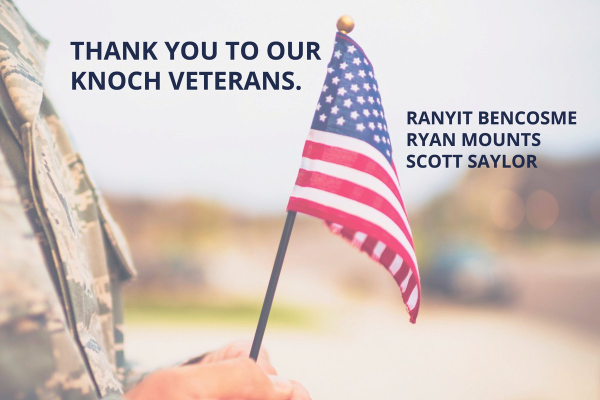 knochconstructs's tweet photo. Happy Veterans Day! We would like to thank all those who have served our country. 
#knochveterans #knochcorp #VeteransDay #veterans https://t.co/oYoZhXSmpK