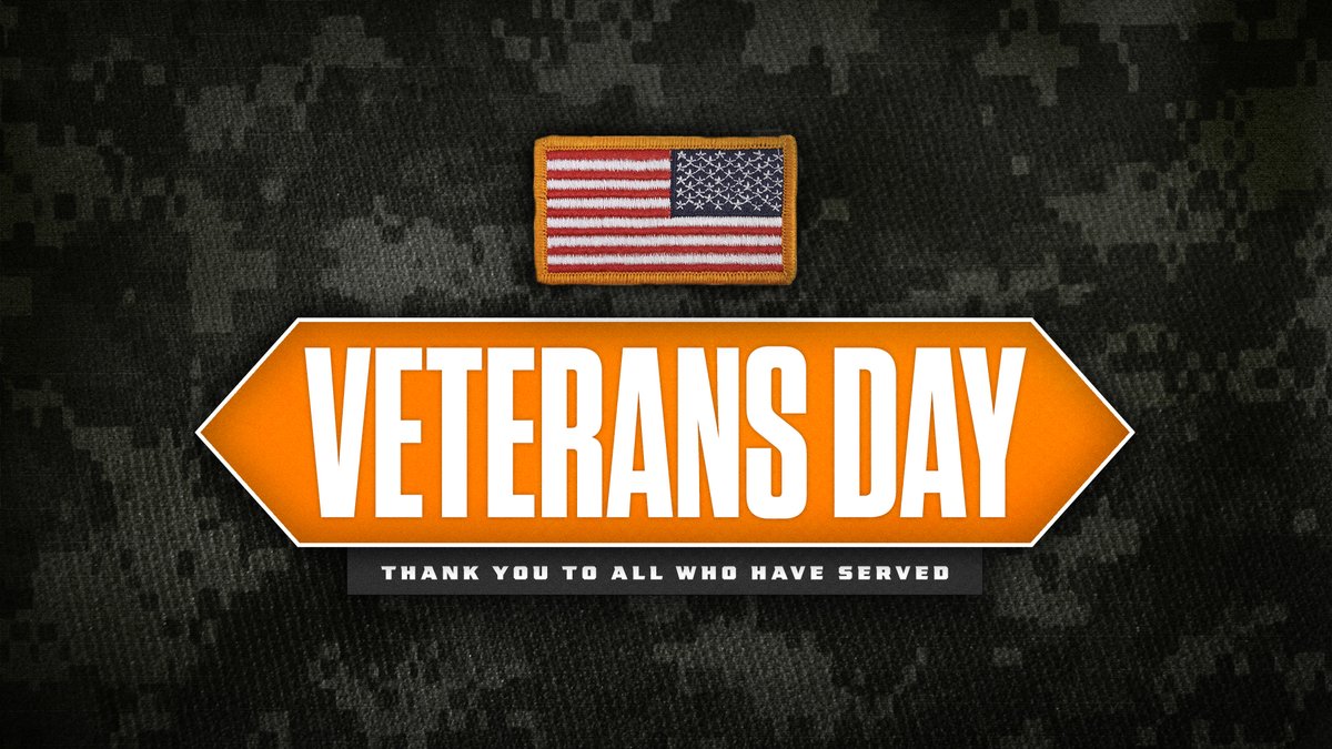 Vol_Football's tweet photo. Thank you. #VeteransDay🇺🇸 https://t.co/FaYNknTNxy