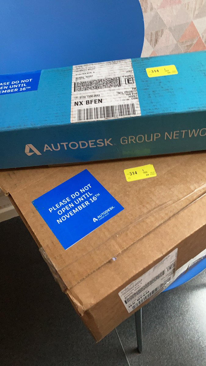 heinrichboldt's tweet photo. Wow, I got my packages, Thanks you!!!
#autodesk #autodeskEE
#autodeskUniversity2020 https://t.co/lS0Q8SVx1n