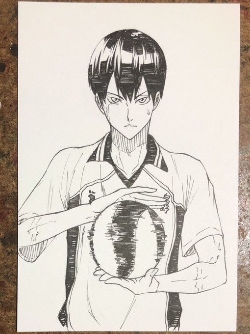 ラクガキ
#ハイキュー #影山飛雄 
#絵描きさんと繋がりたい 