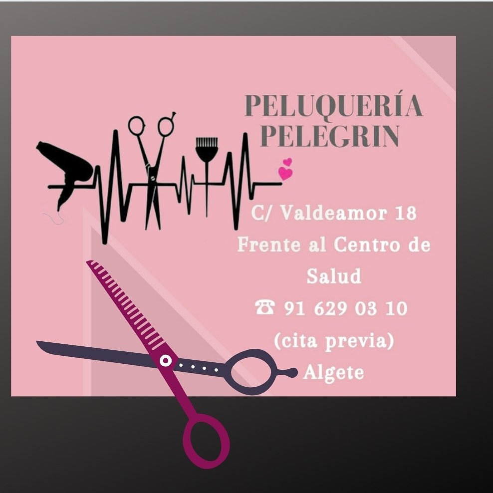 AlgeteACODE's tweet photo. 💪¡La familia Acode Algete crece!
💁♀️Le damos la bienvenida a
PELEGRÍN
C/ Valdeamor 18
Frente al centro de salud
☎️ 91 629 03 10 (Cita previa)
Peluquería y Estética Unisex
✂️💇♀️💈💇♂️
#PeluqueríaUnisex
#Apoyaelcomerciolocalylasempresasdeservicios #CompraenAlgete
#AcodeAlgete https://t.co/VyXhDDeHni