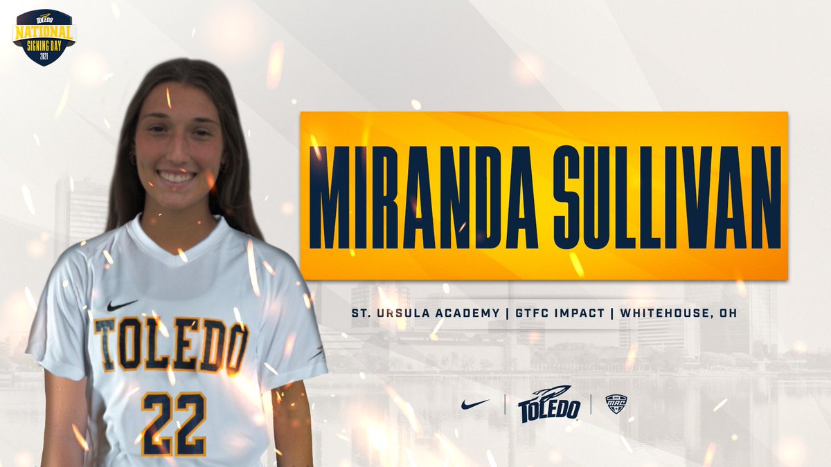 ToledoSoccer's tweet photo. Excited to welcome Miranda to Toledo Soccer!!
#GoRockets 🚀 https://t.co/MEi3EeMInT