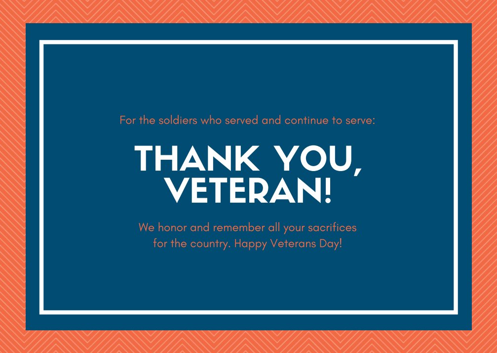 EMDistributor's tweet photo. Thank you, Veterans! https://t.co/ixpKGPmEHe