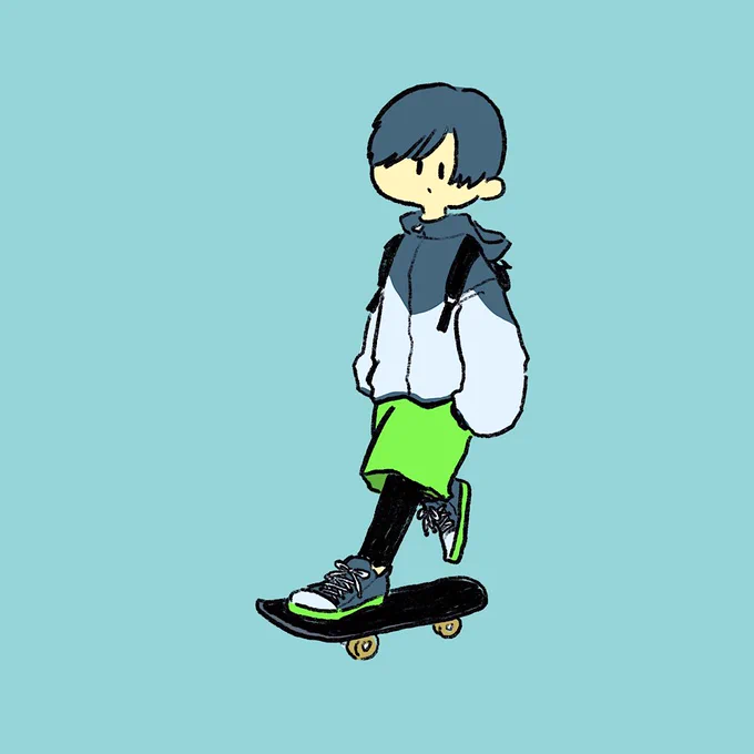 スケボー。 