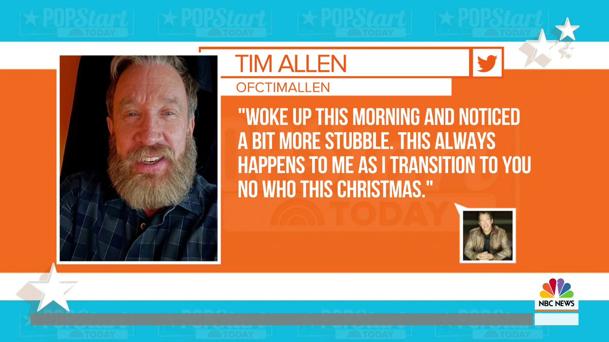 TODAY on Twitter: "Tim Allen, who starred in 1994's "The Santa Clause," recently posted a picture with full / Twitter