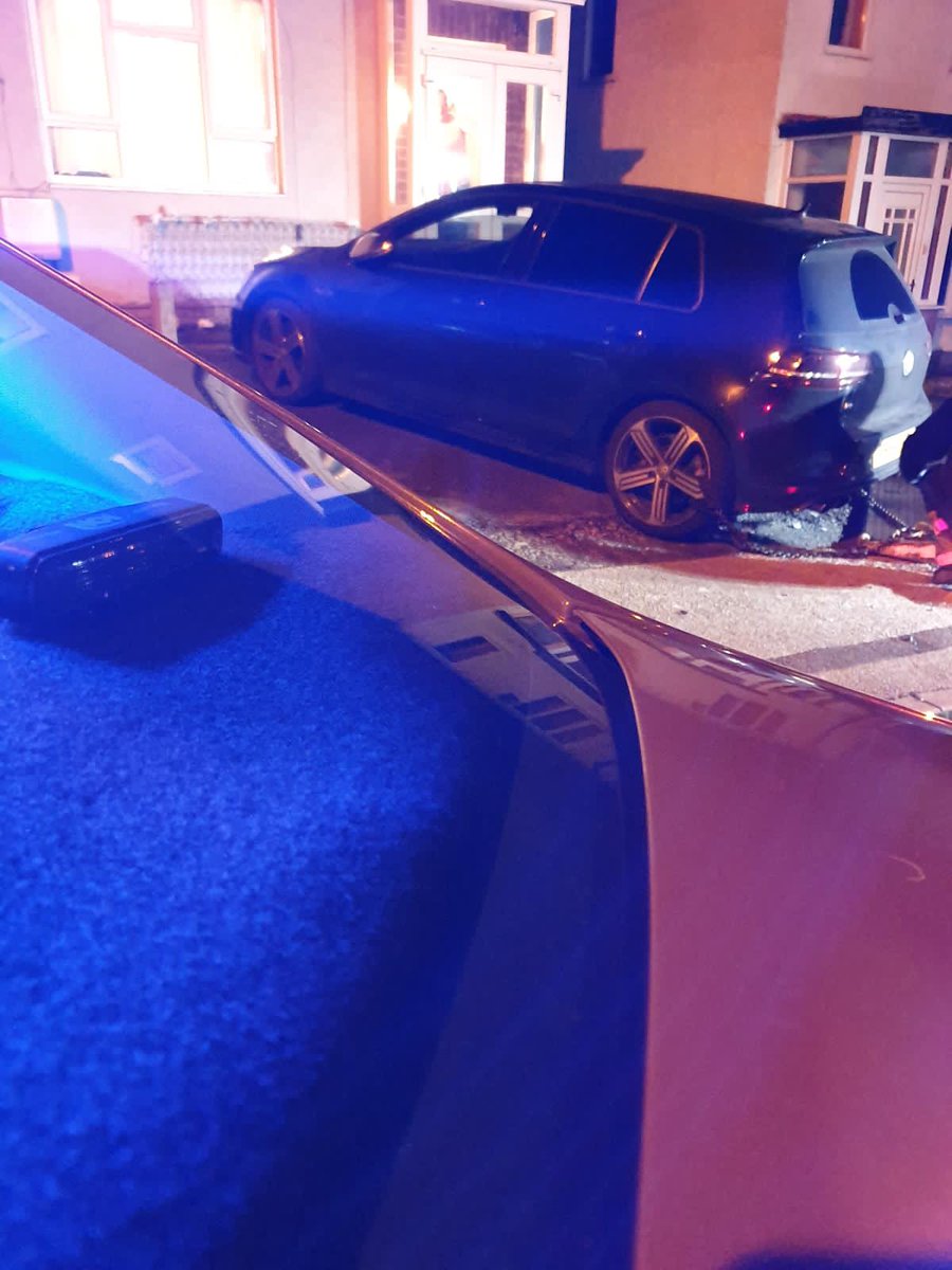Trafficwmp's tweet photo. This stolen Golf failed to stop for us earlier & is linked to crimes all across the force area. Due to the dangerous nature of the pursuit, we called it off. The vehicle was found abandoned minutes later. The driver left his iPhone behind & is now known (& wanted) #iFool https://t.co/Kl1IMJY7Fh