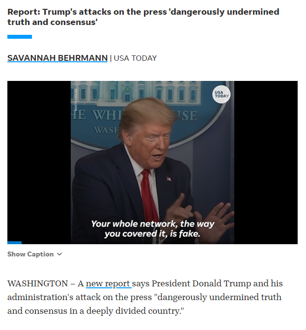 The important difference between the USA's "leadership democracy" & a totalitarian state is that asking difficult questions is still allowed.However, history shows that, in times of political crisis & social dislocation, this freedom is one of the first to disappear.