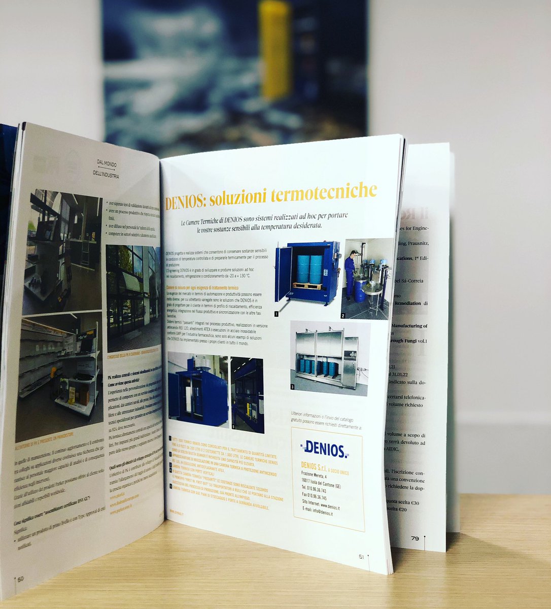 DENIOS_Italia's tweet photo. #Denios sulla prestigiosa rivista #ICP leader nel settore dell’industria chimica! 
#multinazionali #connect #readingtime https://t.co/JBm7b05JmA
