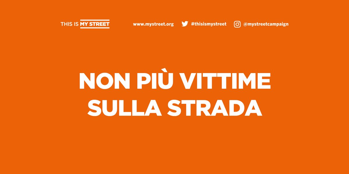 ACI_Italia's tweet photo. #ThisIsMyStreet
Ogni anno migliaia di giovani muoiono in #incidenti stradali. In Italia nel 2019 sono state 520 le vittime tra 5 e 26 anni. Con la campagna #ACI-@fia "This is my street” ci impegniamo a sensibilizzare sul tema per raggiungere l’obiettivo "zero morti sulle strade”. https://t.co/lq38SBKwGw