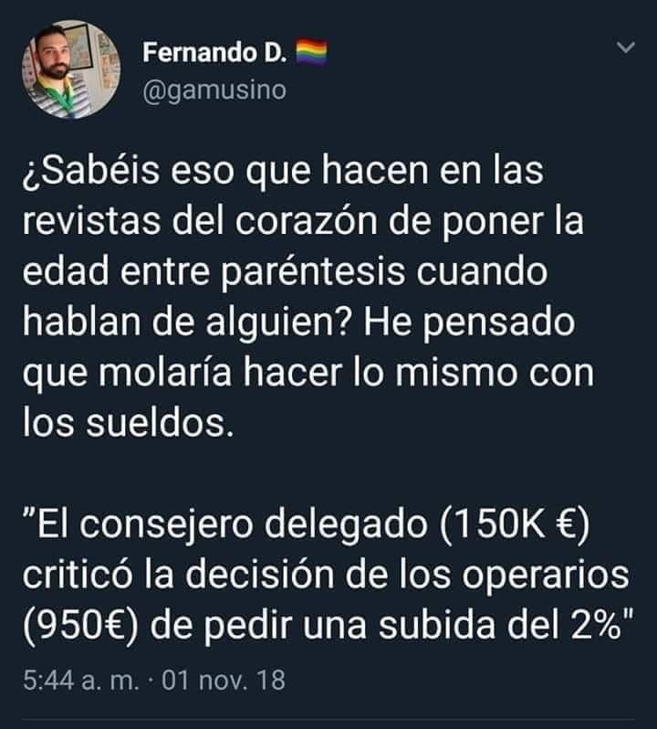 SindicalToday's tweet photo. La becaria (0€) del Sindical Today dice estar muy a favor de la propuesta https://t.co/D1dio0i6zI