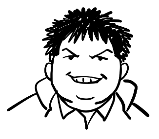 記憶を頼りに友人の似顔絵描いてみた 