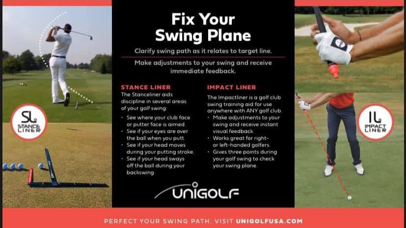 UniGolfUSA's tweet photo. [ENGLISH] Clarify swing path as it relates to target line with UniGolf USA 🇺🇸 #Stanceliner #Inpactliner 
Check out https://t.co/bHhGeq67dN 
FREE SHIPPING 📦 https://t.co/zRQv6THmp4