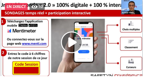AgenceOzelys's tweet photo. 🔴▶️La conférence des "aviateurs-webinaristes" a commencé en direct sur la page Facebook @SAFETYN_Team, sur Zoom et @Mentimeter pour voter ! C'est jusqu'à 12h30.

Thème : "Quels aviateurs à l'horizon 2025 ?"
#exploreyourhumanfactor https://t.co/deS35G9Vgm