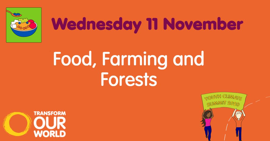 globalactplan's tweet photo. It's Day 3 of the #YouthClimateSummit2020! ππ
Today's theme is Food, Farming & Forests ππ©βπΎπ² including sessions from @GreenpeaceUK, @FairtradeUK & more!
Join today's primary sessions: https://t.co/QL64Dm3pwR
& secondary sessions: https://t.co/FnOltPKJPV #edutwitter #YCS2020 https://t.co/stuaY0uU6e