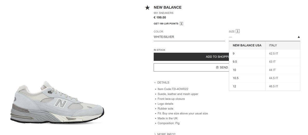 new balance 991 white silver