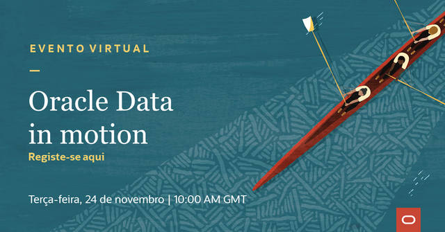 manuelcprosa's tweet photo. Oracle #DataInMotion dia 24 de novembro às 10h. Conheça as novidades da plataforma de data management da #Oracle. https://t.co/5CJFscr7fS https://t.co/D4cBmnXZZN