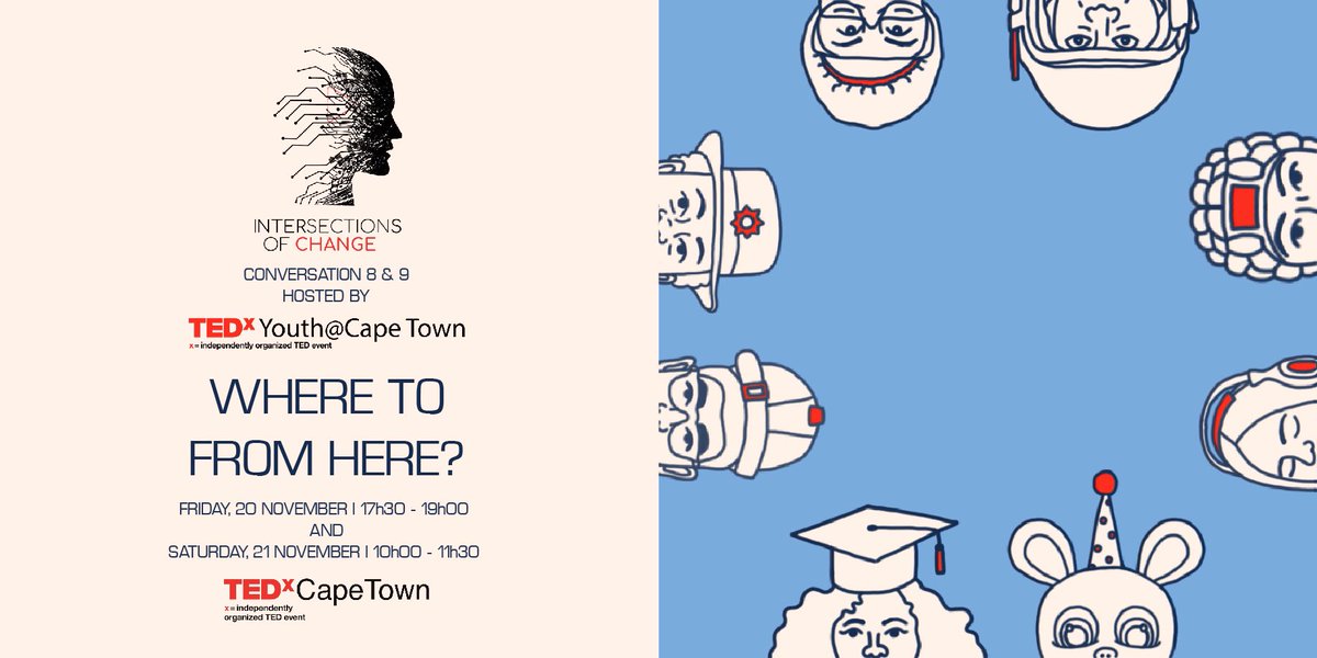 heyvuyo's tweet photo. Intersections of Change: 
A digital event brought to you by @tedxcapetown this November. 

An event not to be missed ❤️ https://t.co/clyFYRYTxE