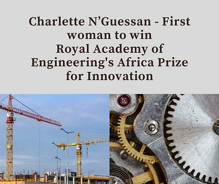 CAGlobal_Jobs's tweet photo. Charlette N'Guessan -26-yo Ivorian CEO and co-founder of Ghana-based software company, BACE Group has won The #AfricaPrizeforEngineeringInnovation. She is the first woman to win the award.
Read more: https://t.co/NtfeE7cHKi
#CharletteNGuessan #BACEAPI #CAGlobalBlog https://t.co/vOECs5Y9js
