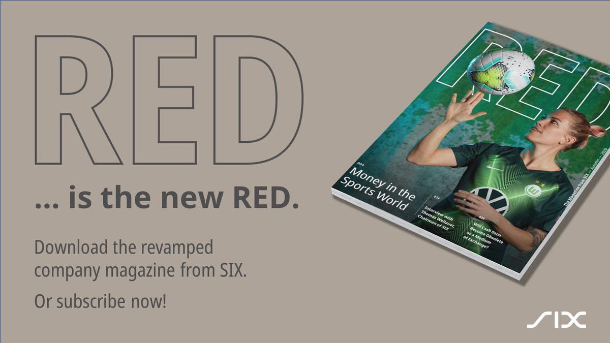 sixgroup's tweet photo. #SIXRED 2/20 – not only a new issue, but a whole new #companymagazine.
Download it or subscribe now: https://t.co/GqbosCx2vw
#WeAreSIX #discoverSIX https://t.co/g2Iq4HsoSe