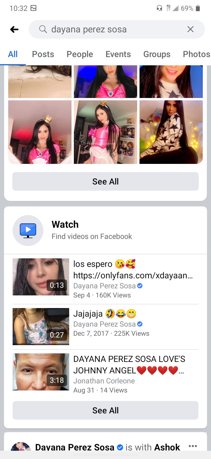 Johnny Angel Loves Dayana Perez Sosa on X: I am sending a picture of your  Facebook I just wanted to be in your life using your pictures and using  your name just