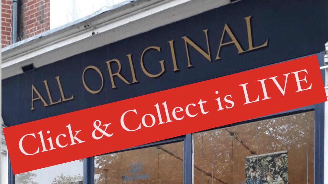 Calling #Ealing 📣 Click & Collect from @AllOriginalEali is now LIVE! 💃💃💃💃 Please support this super local independent gift shop with your shopping clicks and RTs Thank you 🎁 alloriginalclickandcollect.com @makeitealing @queensuburbs @EalingIndies