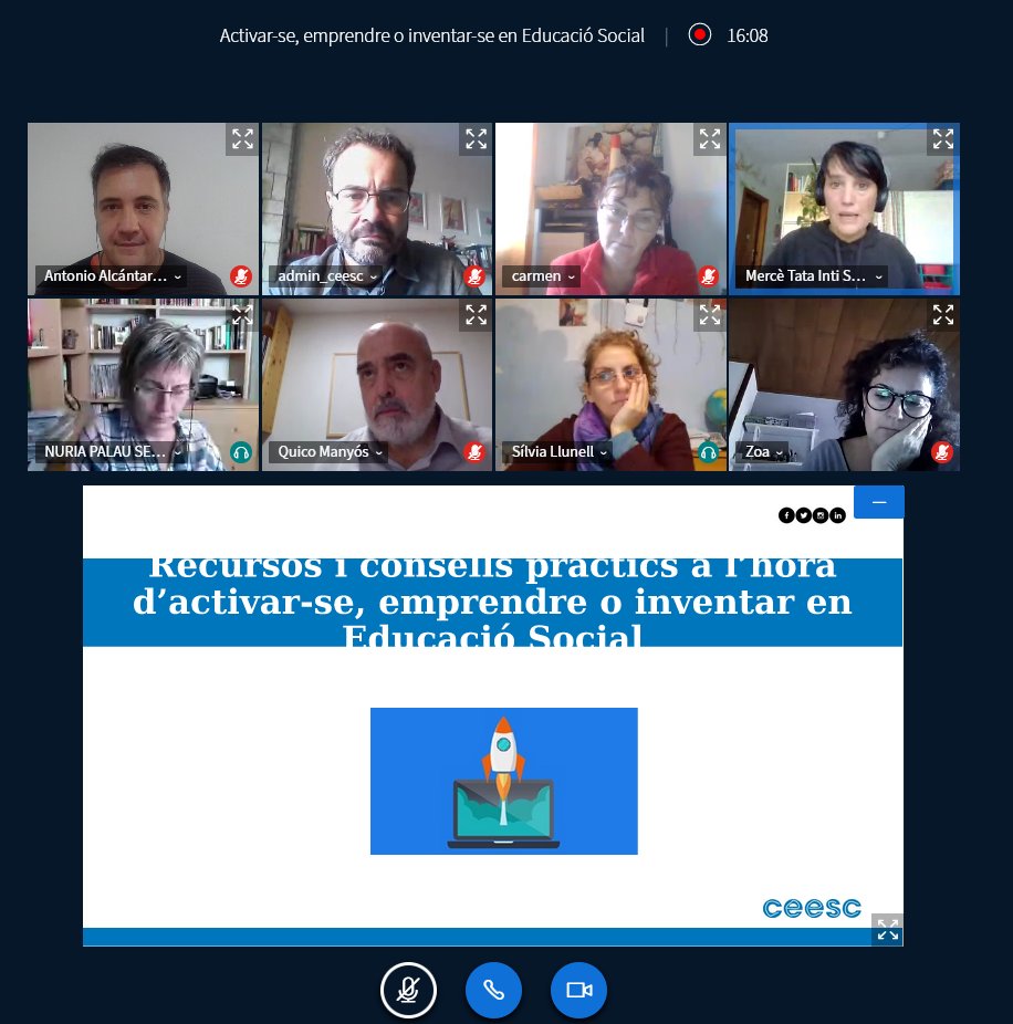periferica_la's tweet photo. Compartint coneixements, la nostra experiència i aprenent en la @ceesc_cat en la JORNADA: "Activar-se, emprendre o inventar-se en #EducacióSocial" amb @Espai_Tata_Inti i @dignetik molta més gent. https://t.co/BJujRfNfJT