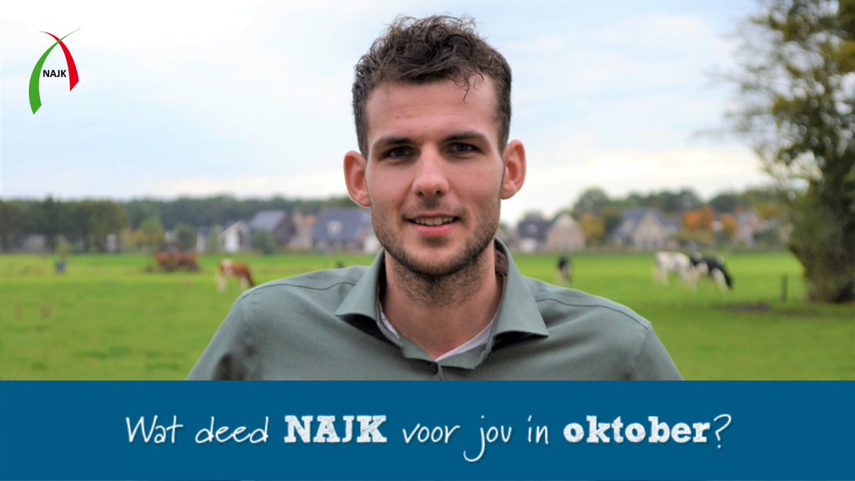 NAJK VOOR JOU | Vorig jaar was oktober al een enerverend maandje binnen agrarisch Nederland, maar ook oktober 2020 liegt er niet om. 🤠 Benieuwd wat NAJK allemaal voor jou deed in de maand oktober? Neem dan snel een kijkje op de site! ➡️ najk.nl/.../wat-deed-n… #NAJK