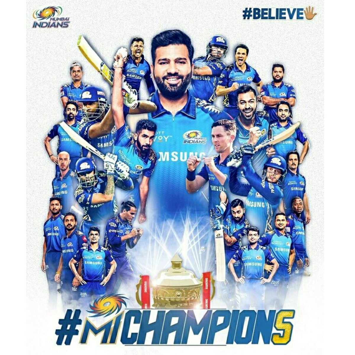 NareshRamani14's tweet photo. Congratulations @mipaltan 5th time Champion🏆#teammumbaiindians
#MumbaiIndians #Champion #Believe #teammumbai #Dream11IPL #IPL2020 #RohitSharma #cheers #indianteam #artistlife https://t.co/qJavIdhN73