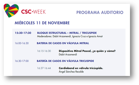 JosePin23852727's tweet photo. Interested to improve your Mitral and Tricuspid patients outcomes? Don't miss this afternoon in CSC WEEK 2020 updates from top experts address new solutions including Edwards PASCAL and Cardioband. #CSCWeek #Structuralheart #Mitral #Tricuspid #PASCAL #Cardioband https://t.co/G1XYmbpYJw