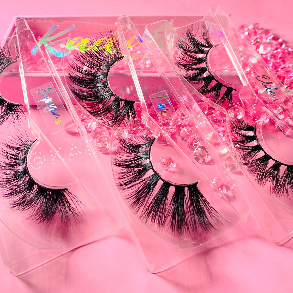 Tons of lash styles to choose from shop Kadukabeauty.com💕