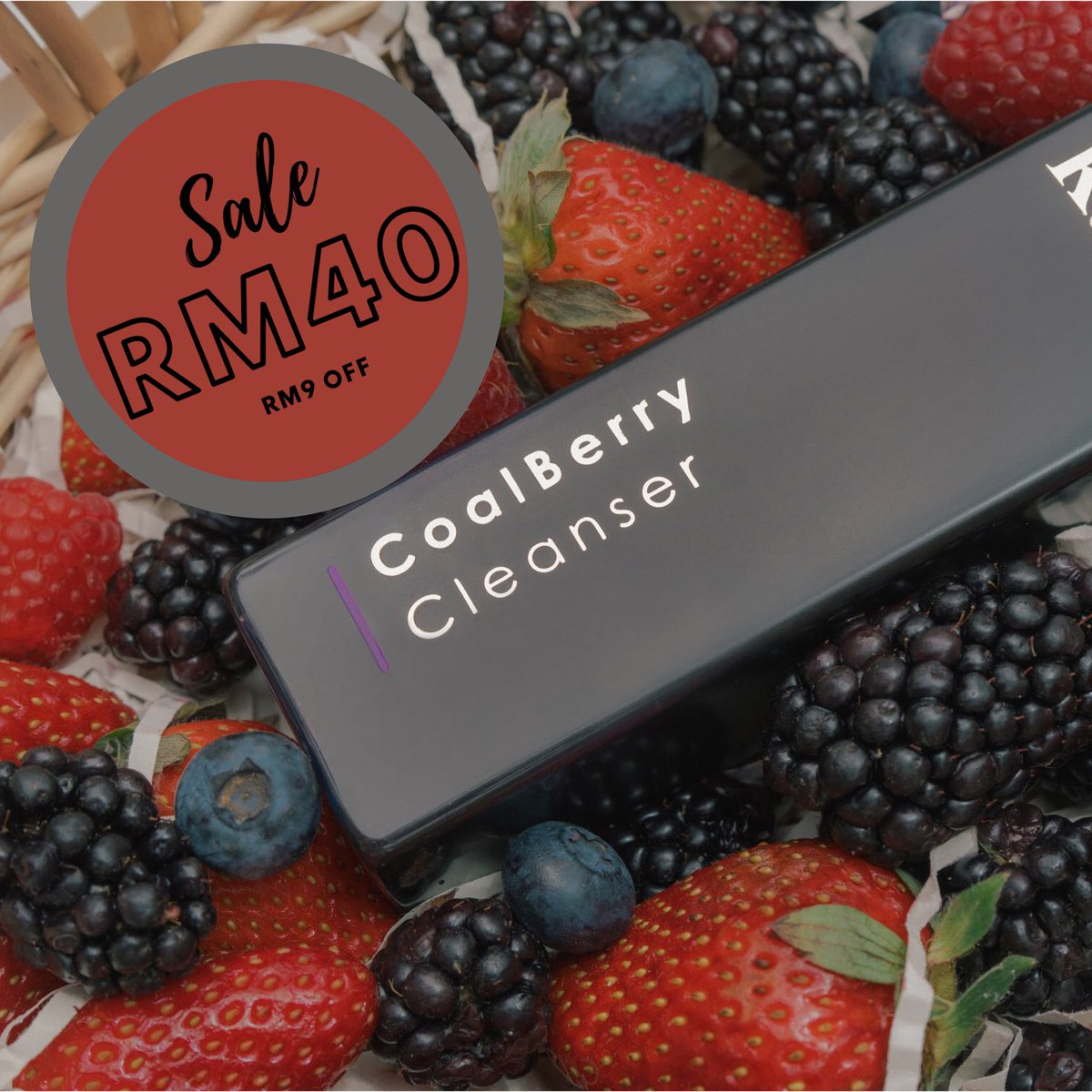 I rasa lepas ni susah dah nak dapat CoalBerry Cleanser sale sampai RM40 😭 banyak tu!! 

Sale ends tonight at 11.59pm, so don't waste your chance to get one with such a good deal! 

Shopee &amp; Whatsapp: linktr.ee/lashglow_my