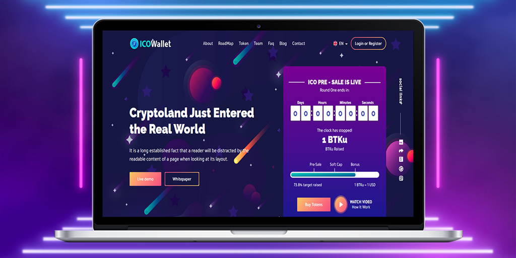 bdtask's tweet image. #ICOWallet is a complete ICO Software with a website offering new ICO Crowd Sale, ICO Fund Raising, and Token Sale. Highly Secure, easy to use, Dynamic, and powerful Ready-made ICO Script Software Free Demo: sotly.me/icowallet
#ICO #ICOScript #ICOSoftware #ICOScriptSoftware