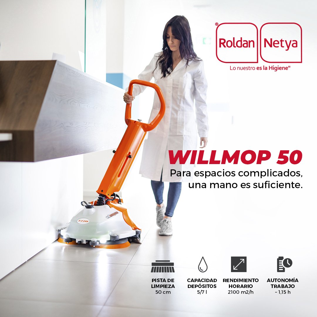 Roldan_Netya's tweet photo. 🌀 Ahorra tiempo y gana en higiene 😊 con #Willmop50.
Con solo una mano, es suficiente. Incluso en espacios complicados.
Solicita información a nuestro equipo ⤵
📲 968 58 91 81
📩info@roldannetya.com
#Limpieza #TsmItaly #tsmWillmop #fregadora https://t.co/seWpgZQ10B