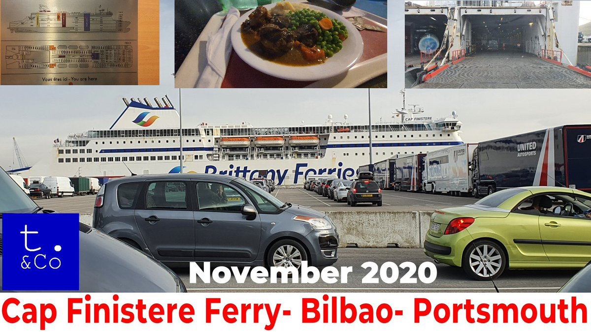 tdotandco's tweet photo. We took the Brittany Ferries Cap Finistere from Bilbao to Portsmouth in Nov 2020. Discover the ship -Video on our youtube channel, or direct: https://t.co/1lKUKrgAb4
#brittanyferries #capfinistere #bilbao #spaintouk #expat #movetospain #portsmouth #ferry https://t.co/LU1c7UtnHZ