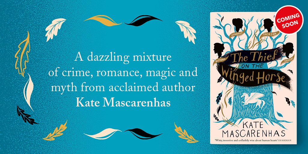 HoZ_Books's tweet photo. Tomorrow we are delighted to be publishing the wonderful new novel from the bestselling author @KateMascarenhas!

#TheThief on the Winged Horse is something incredibly special, and we can't wait for you all to discover it tomorrow. https://t.co/cNzMAyqJ9A

 #newrelease https://t.co/wW9CIDk6p5