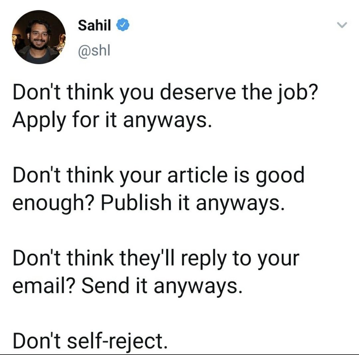BeSeentz's tweet photo. Do not self reject 💪🏾 #WednesdayMotivation #BeSeen https://t.co/DsmJ4nLU96