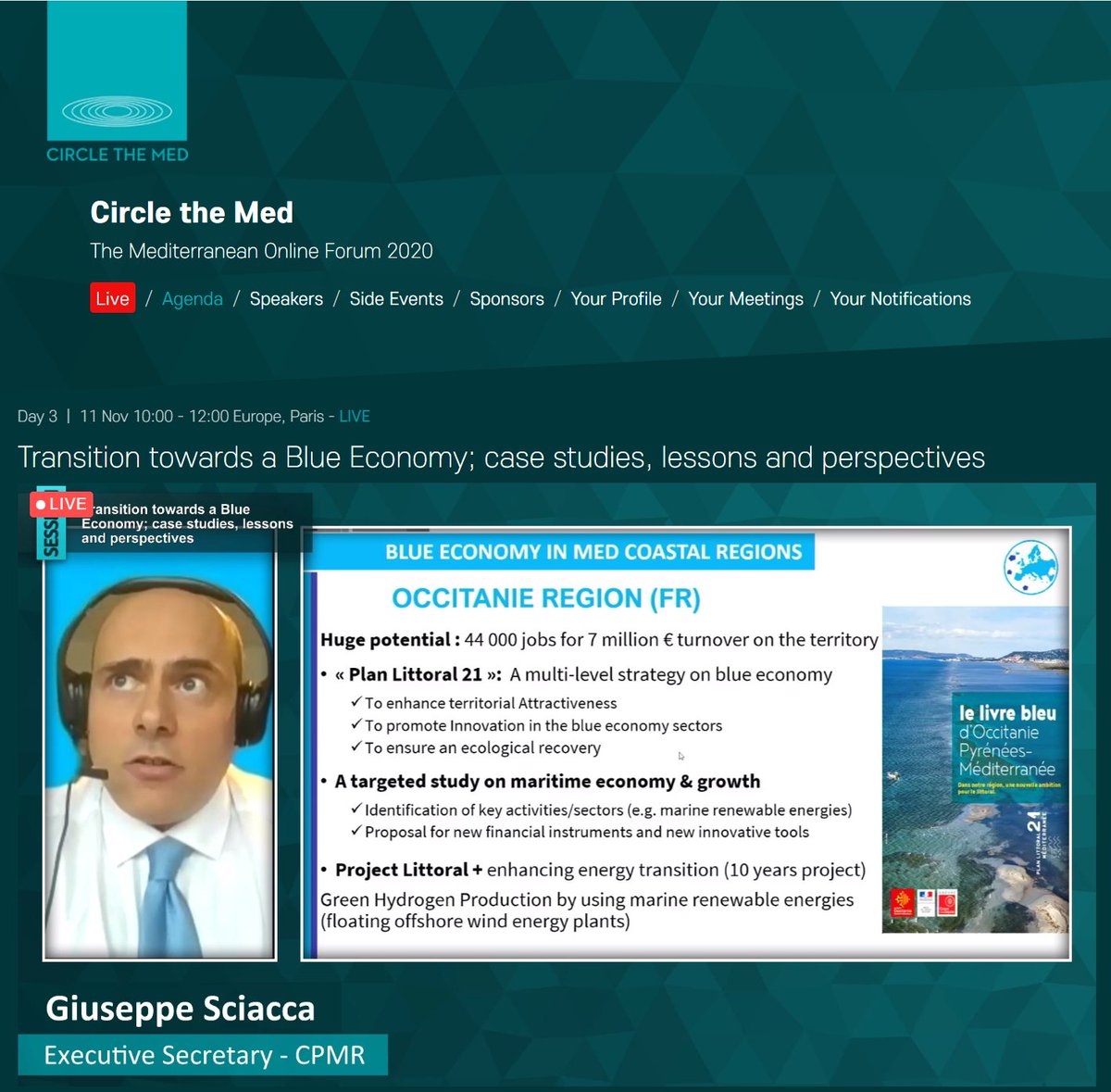 CPMR Inter-Mediterranean Commission tweet media