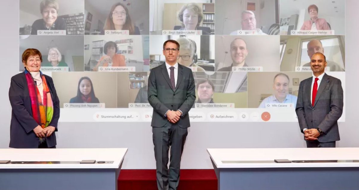 DAADIndia's tweet photo. Dr Kai Sicks becomes new Secretary General of the DAAD
'In Kai Sicks, the DAAD is gaining the services of an extremely experienced science manager with extensive experience in the internationalisation of the higher education system,' said DAAD President Prof Mukherjee https://t.co/uGPjdLRVPb