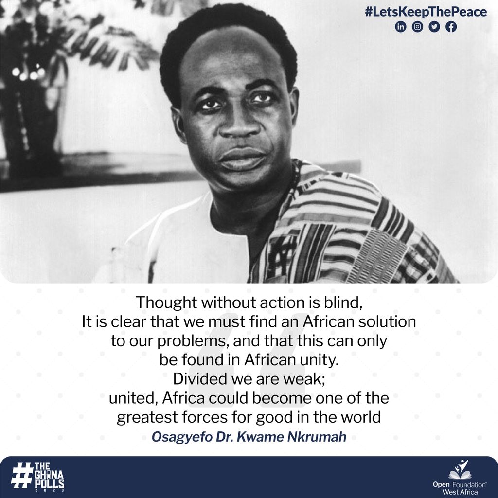 OFWAFRICA's tweet photo. Here's another reminder for us.
#TheGhanaPolls2020
#LetsKeepThePeace https://t.co/MW1BzjiWZ8