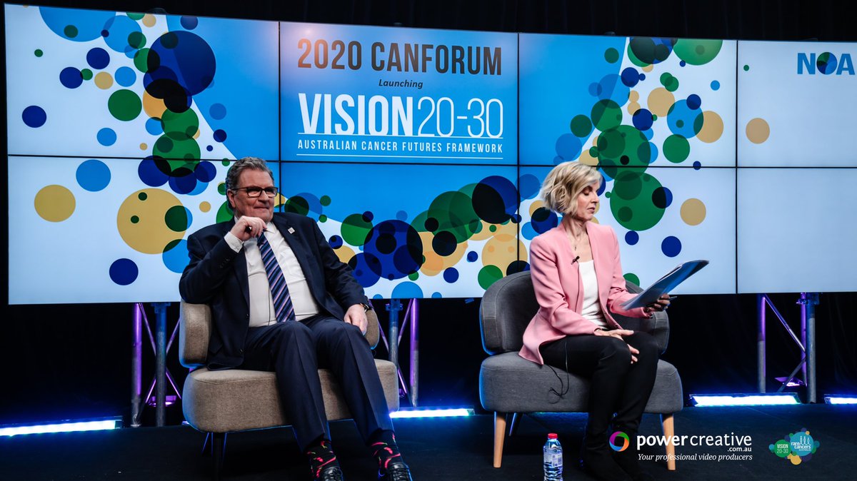powercreativeau's tweet photo. Here’s a few snaps taken behind the scenes at this week’s massive National Oncology Alliance 2020 CanForum live stream event #ChangeIsComing @sophiescott2 @minderoo @RareCancers https://t.co/5UKj7GWpMP