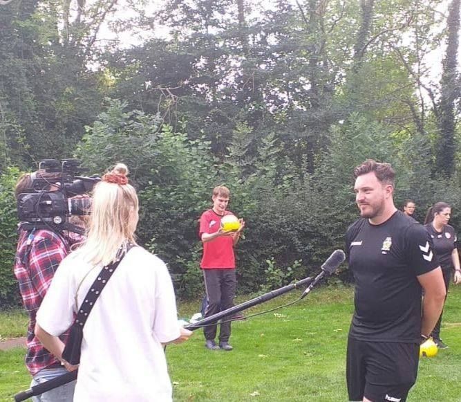 CUFCFoundation's tweet photo. #CUCTMemoryAt10
This week we'll be celebrating @imogen_ph's amazing achievement and how the CUCT got involved in her #7MillionKeppieUppieChallenge. Today we look back at when our Education Manager joined Imogen on Lammas Land and was filmed as part of The Russell Howard Hour. https://t.co/L0PLMLVLMj