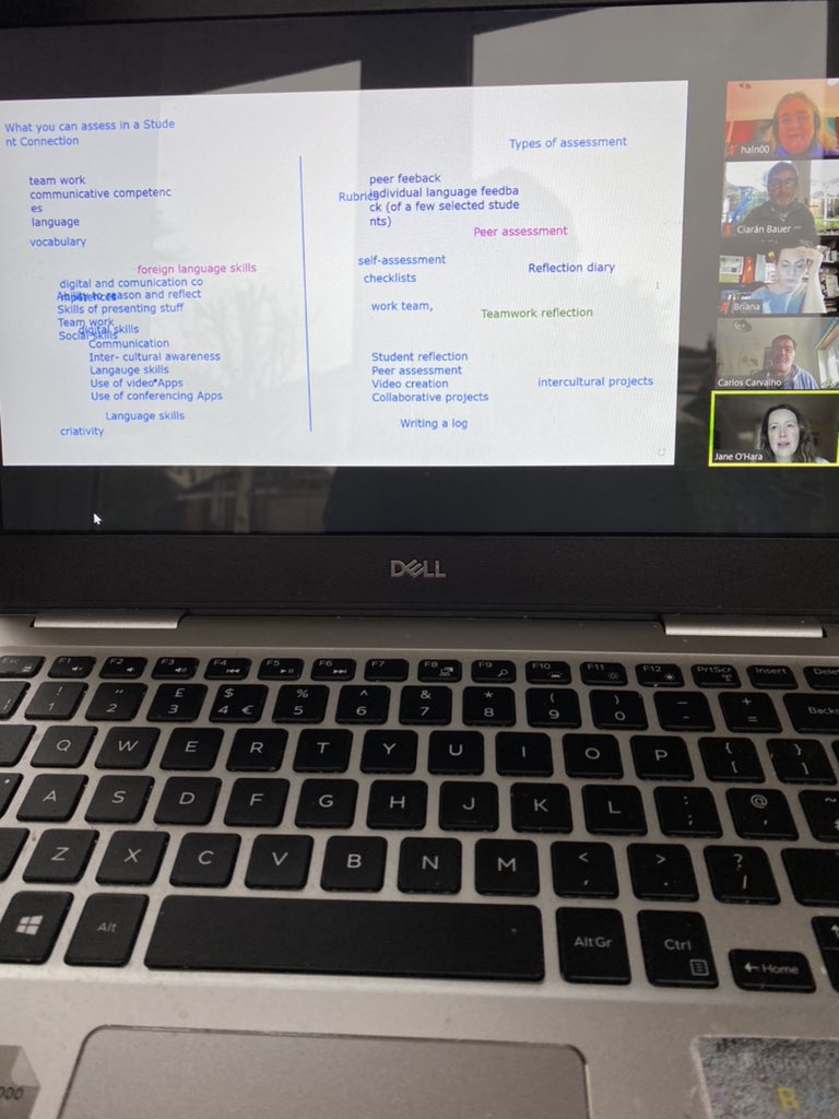 Focus on Assessment, Day 3 of our Romania 🇷🇴 workshop on-line... of course! 😊😊