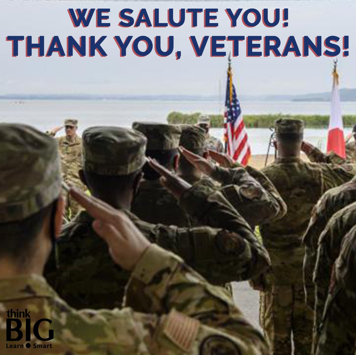 ThinkBigMD's tweet photo. B!G Thank You To Our Veterans! 🇺🇸 We Salute You! 
#veteransday #veterans https://t.co/scJLZSdiyd