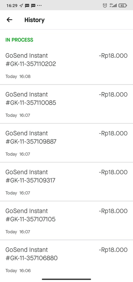 Hallo <a href="/gojekindonesia/">Gojek Indonesia</a> ini gopay saya kepotong 10x saat order gosend sore ini, notesnya server busey, setelahnya saldo saya kepotong 10x, gimana iniii??