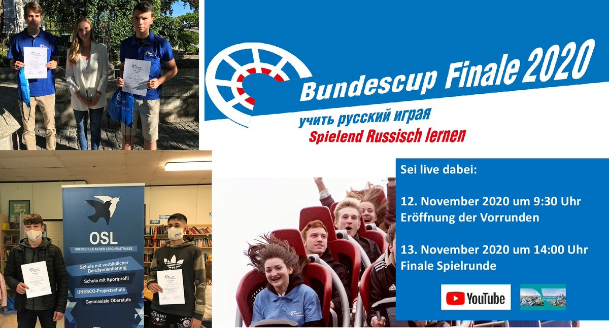 deruforum's tweet photo. Herzliche Einladung zum Großen Bundescup "Spielend Russisch lernen" Finale 2020. Eröffnung der Vorrunden und das finale Spiele könnt ihr live erleben: https://t.co/0SdSCkrI37 #DRF2020 https://t.co/8E9ukhHqqZ