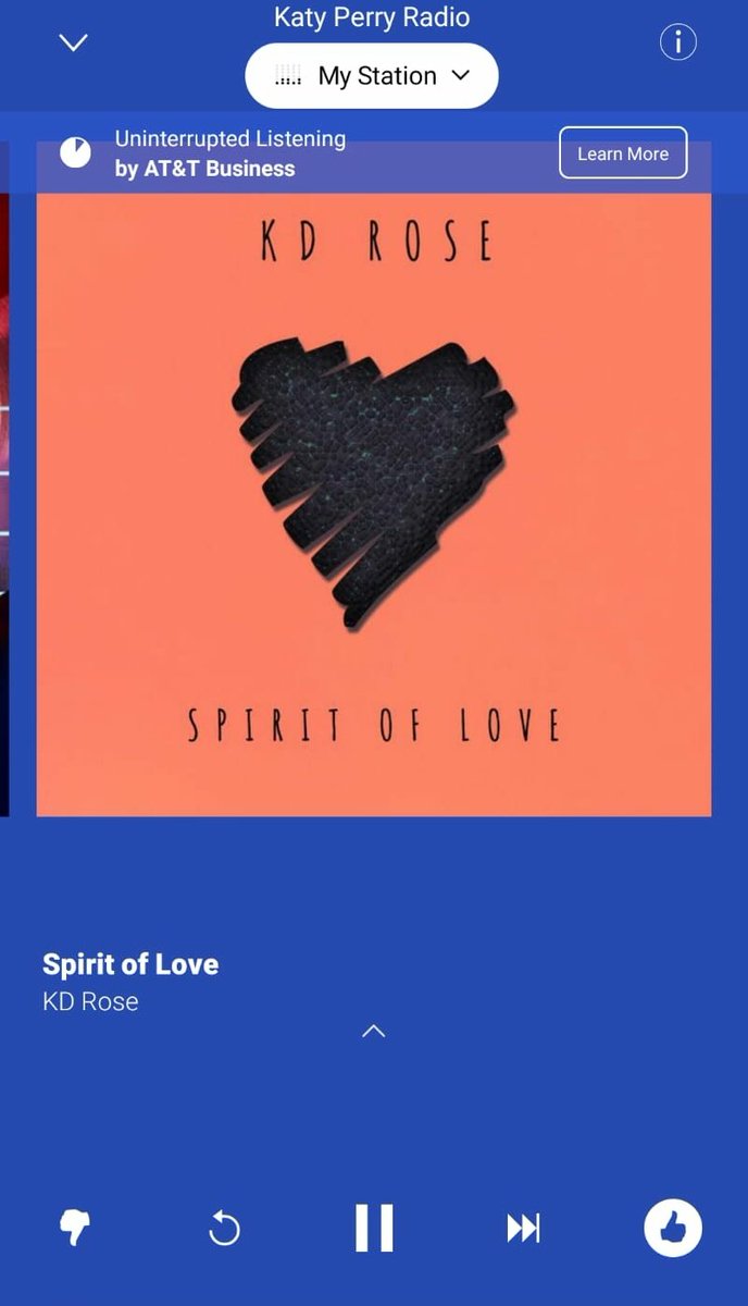 theREALKDaubert's tweet photo. Little steps like this let me know its all gonna work out in my favor! My song was played om @katyperry radio station! @pandoramusic #SpiritOfLove #KDRose #popmusic #SpiritOfLoveByKDrose #NewArtist https://t.co/FVUd4WB5is