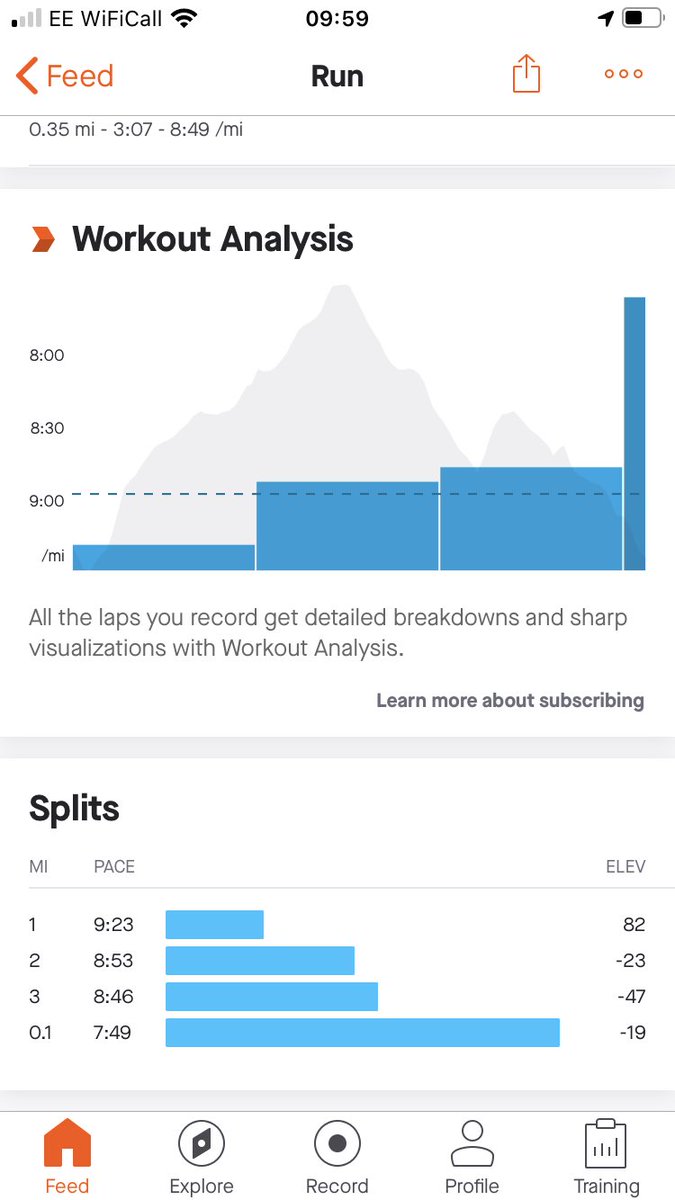 Lockdown 2.0 run #2 done. 

Happy to see negative splits! 

Fitness &amp; speed a long way off though! 

#lockdown2 #lockdownfitness #running #runner